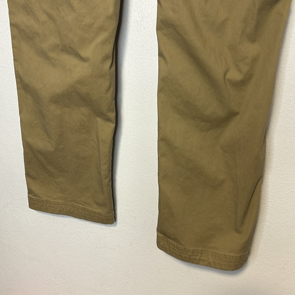 Duluth Trading Men's Powercord Standard Fit Pants Elmwood 38 X 32 Khaki Stretch - Picture 6 of 9